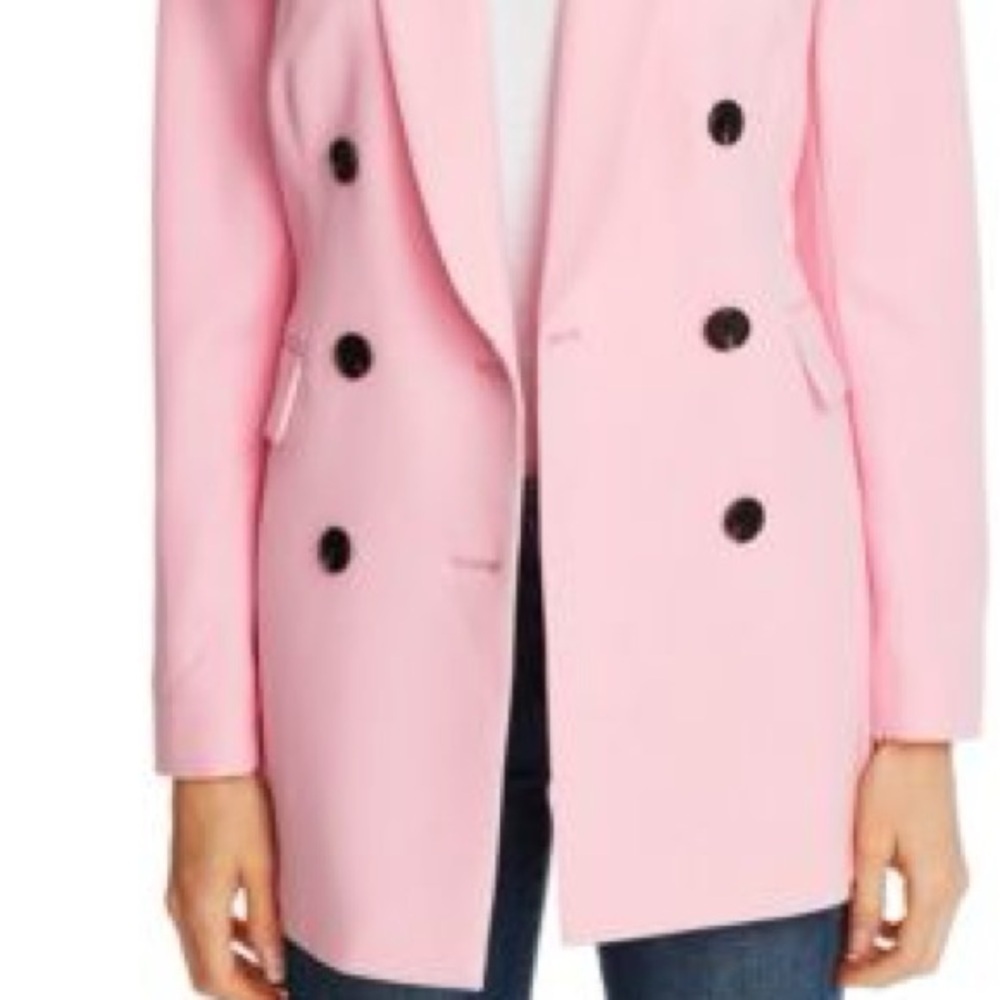 CeCe, pink, blazer, jacket Long Sleeve Double finished | Size 2 - Picture 2 of 9